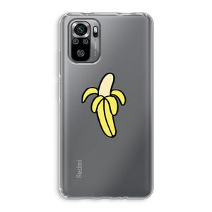 Banana: Xiaomi Redmi Note 10S Transparant Hoesje