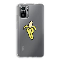 Banana: Xiaomi Redmi Note 10S Transparant Hoesje