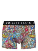 Philipp Plein boxer à motif cachemire - Bleu - thumbnail