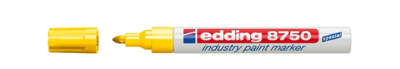 Edding Industriële lakmarkering | geel | streepbreedte 2-4 mm ronde punt | 10 stuks - 4-8750005 4-8750005