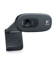 Logitech HD C270 webcam 3 MP 1280 x 720 Pixels USB 2.0 Zwart, Grijs - thumbnail