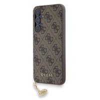 Samsung Galaxy A55 Guess 4G Charms Collection Hybride Hoesje - Bruin - thumbnail