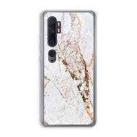 Goud marmer: Xiaomi Mi Note 10 Pro Transparant Hoesje Goud marmer: Xiaomi Mi Note 10 Pro Transparant Hoesje