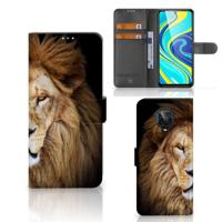 Xiaomi Redmi Note 9 Pro | Note 9S | Telefoonhoesje | Met pasjeshouder | Leeuw