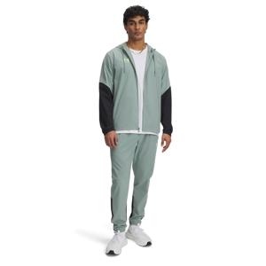 Under Armour Challenger Pro Trainingspak Full-Zip Hooded Lichtgroen Grijs Wit