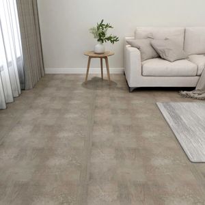 VidaXL Vloerplanken 20 st zelfklevend 1,86 m² pvc grijs
