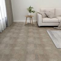 VidaXL Vloerplanken 20 st zelfklevend 1,86 m² pvc grijs