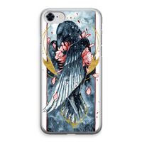 Golden Raven: iPhone 8 Transparant Hoesje