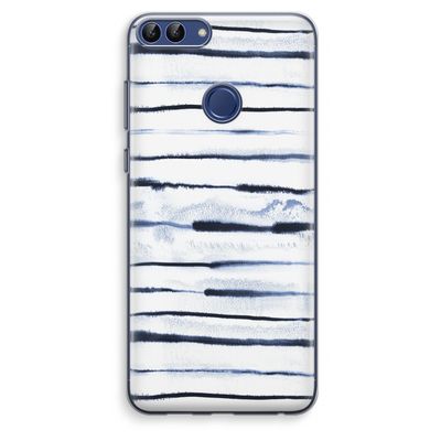 Ink Stripes: Huawei P Smart (2018) Transparant Hoesje