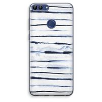 Ink Stripes: Huawei P Smart (2018) Transparant Hoesje