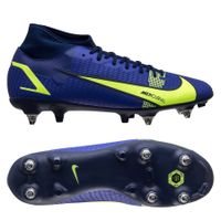 Nike Mercurial Superfly 8 Academy SG-PRO Anti-Clog Recharge - Blauw/Neon/Blauw - thumbnail