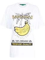 Stella McCartney banana-print cotton T-shirt - Blanc - thumbnail