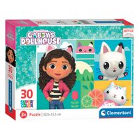 Clementoni puzzel gabby&apos;s poppenhuis, 30st.