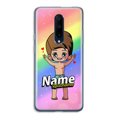 Chibi Maker man: OnePlus 7 Pro Transparant Hoesje