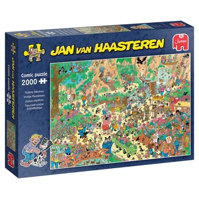 Jumbo Jan van Haasteren puzzel Vrolijke fladderaars - 2000 stukjes