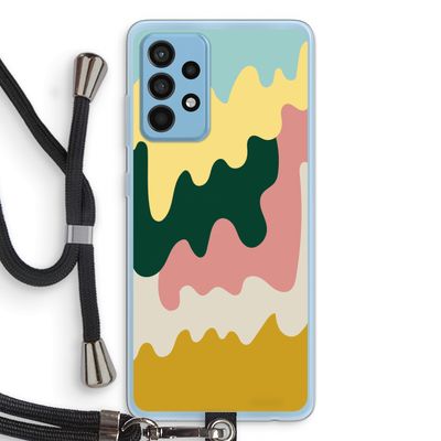 Baar B: Samsung Galaxy A52 Transparant Hoesje met koord
