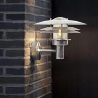 Wandlamp voordeurverlichting gegalvaniseerd &apos;Amalienborg&apos; Nordlux E27 fitting 32 cm