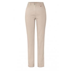Toni | Relaxed - Beige | Dames | Broek | Beige | 40 | regular | Kamst mode