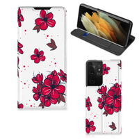 Samsung Galaxy S21 Ultra Smart Cover Blossom Red - thumbnail