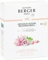 Maison Berger Paris navulling autoparfum underneath the magnolias 2 stuks