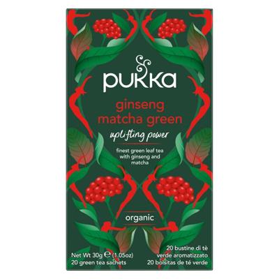Pukka Ginseng matcha green bio