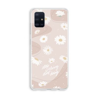Daydreaming becomes reality: Galaxy A51 4G Transparant Hoesje