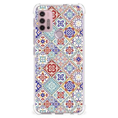 Motorola Moto G30 | G20 | G10 Anti-Shock Hoesje Tiles Color Motorola Moto G30 | G20 | G10 Anti-Shock Hoesje Tiles Color