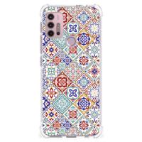 Motorola Moto G30 | G20 | G10 Anti-Shock Hoesje Tiles Color