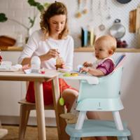 6-in-1 Babyhoogstoel Hoogstoel & Eetstoel & Leerstoel Babystoel Combihoogstoel Kleurrijk