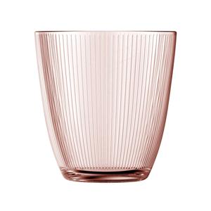 Glas Luminarc Concepto Stripy Roze Glas (310 ml) (6 Stuks)