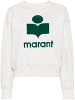 MARANT ÉTOILE sweat Moby à logo floqué - Tons neutres