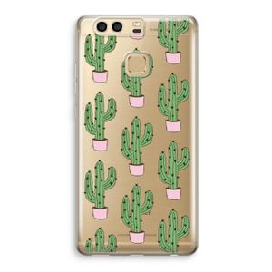 Cactus Lover: Huawei P9 Transparant Hoesje