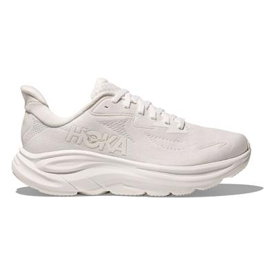 Hoka Clifton 10 hardloopschoenen White/White Dames