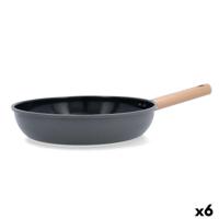 Pan Bidasoa Mia Grijs Metaal Ø 28 cm (6 Stuks)