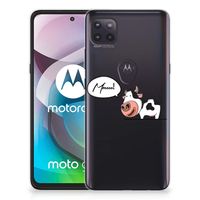 Motorola Moto G 5G Telefoonhoesje met Naam Cow