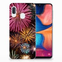 Samsung Galaxy A20e | Sillicone Back Cover | Vuurwerk