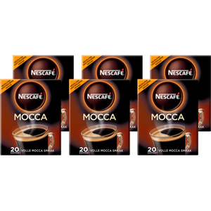 Nescafe Mocca oploskoffie  6 x 20 zakjes bij Jumbo