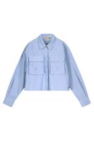 Like Flo Teens - Meisjes blouse - Cassy - Lt denim Like Flo Teens - Meisjes blouse - Cassy - Lt denim