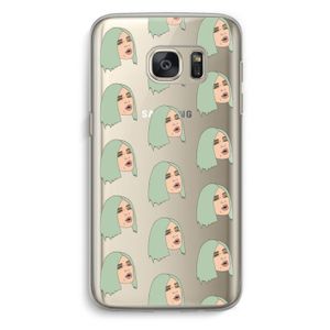 King Kylie: Samsung Galaxy S7 Transparant Hoesje