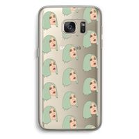 King Kylie: Samsung Galaxy S7 Transparant Hoesje