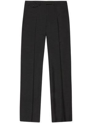 Bally pantalon de tailleur à pinces - Noir