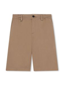 BOSS Kidswear short à taille élastiquée - Marron