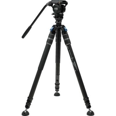 Sirui SVS60+S3 One-step Carbon Fiber Height Adjustment Video Tripod Kit