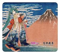 Hatsune Miku x Katsushika Hokusai iXima Mousepad Fine Wind, Clear Morning