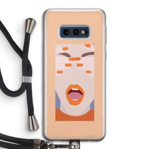 Surprise: Samsung Galaxy S10e Transparant Hoesje met koord