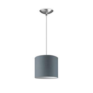 Home Sweet Home hanglamp Bling met lampenkap, E27, grijs, 20cm