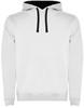 Roly RY1067 Men´s Urban Hooded Sweatshirt - White 01/Navy Blue 55 - L