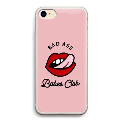 Badass Babes Club: iPhone 7 Transparant Hoesje