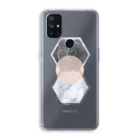 Creatieve toets: OnePlus Nord N10 5G Transparant Hoesje