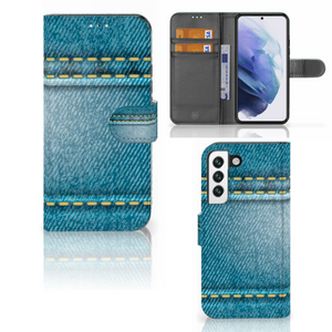 Samsung Galaxy S22 Wallet Case met Pasjes Jeans